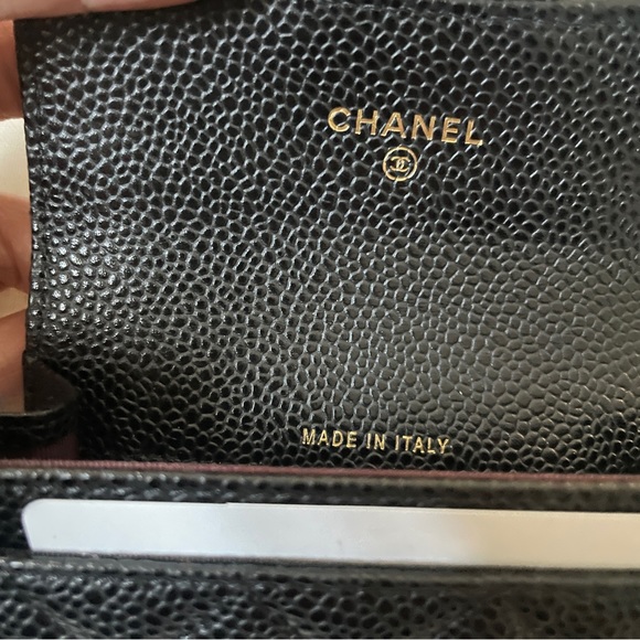 Chanel Black Caviar Snap Card Holder - Picture 9 of 13